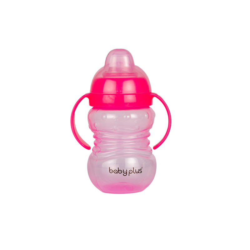 Baby Plus 2 Handle Cup with Silicone Spout 400ml/6MONTH Bpa free 