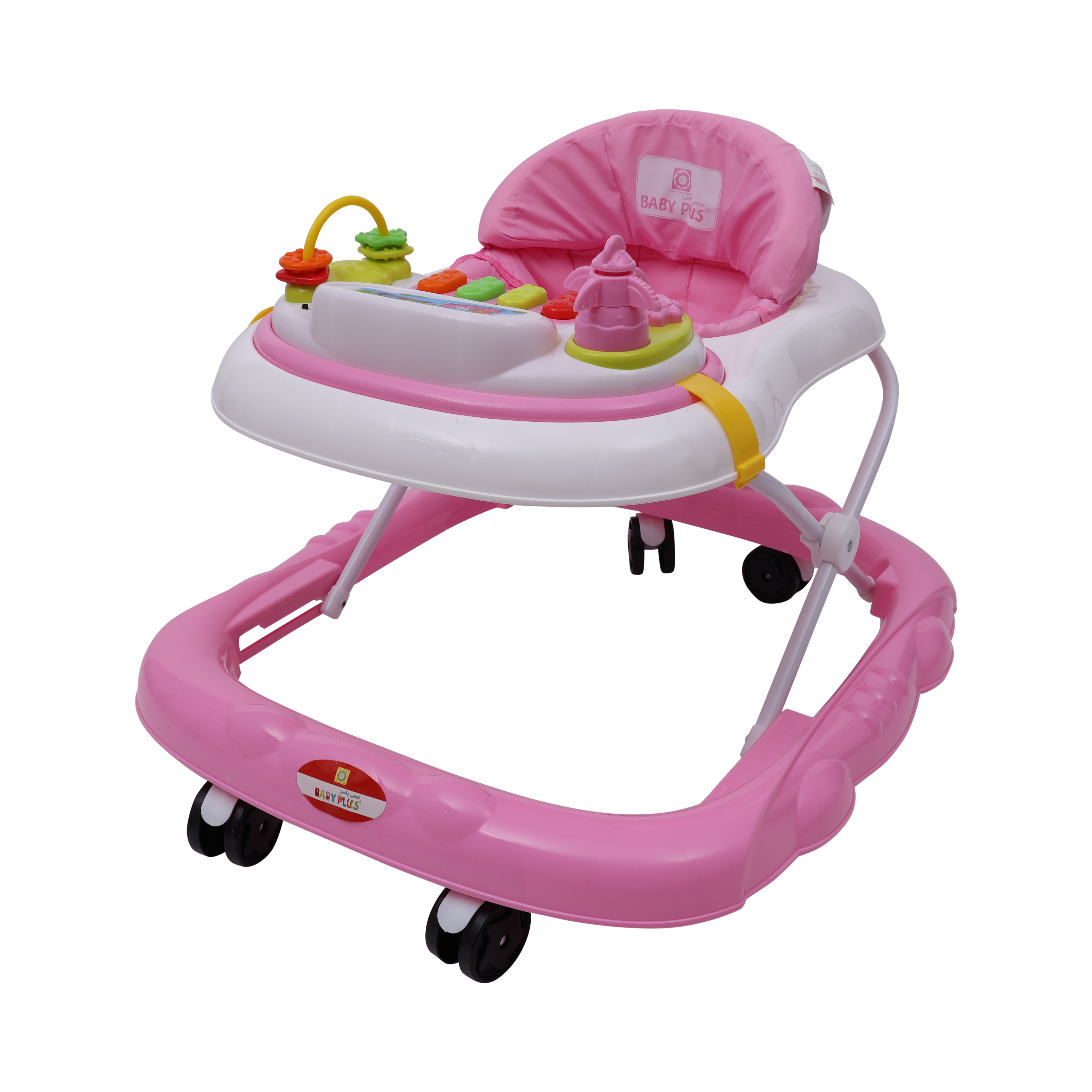 Baby Plus Antirollover Baby Walker 
