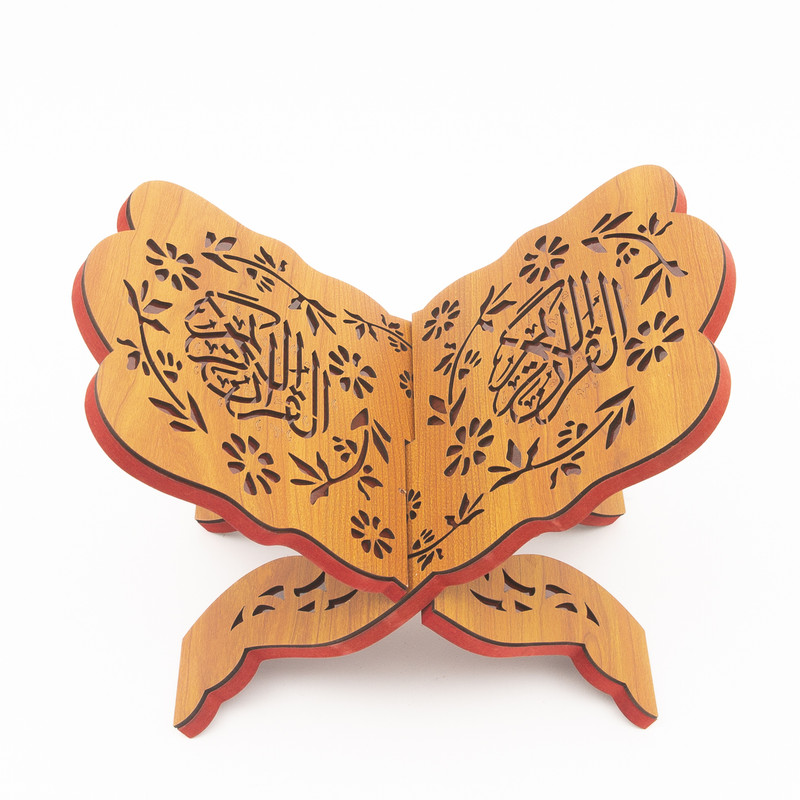 Islamic Quran Koran Book Holder Wood Stand For Quran Home Decorations