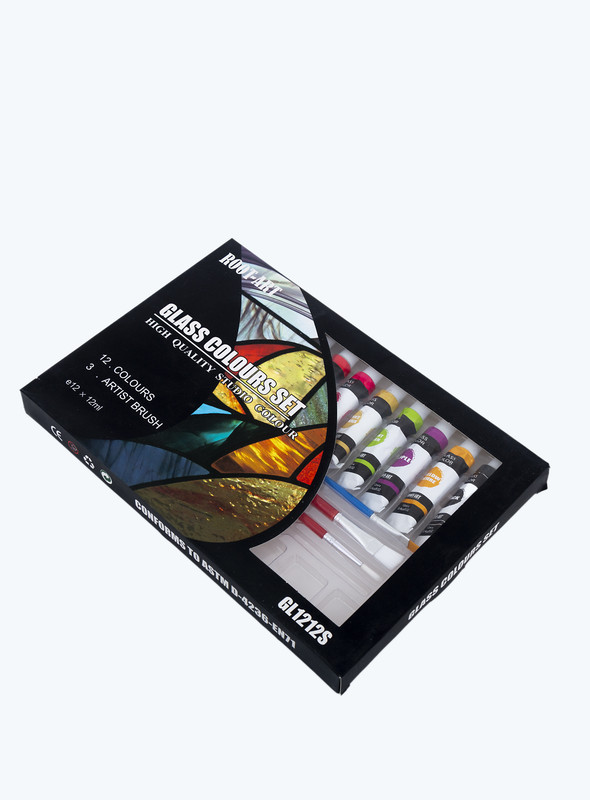 Day N Day-12 PC GOUCHE COLOUR SET,THREE PAINTING BRUSH AND PALATTE