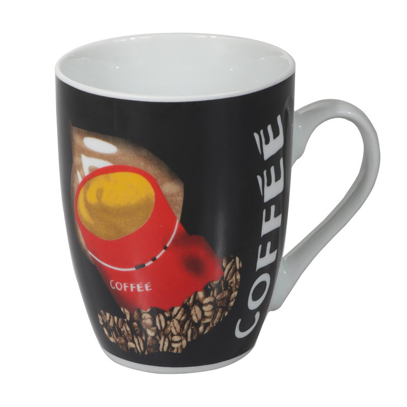 11Oz Ceramic Mug | Large Coffee & Tea Mug | Traditional Extra Large Coffee/Tea Mug, Thick Wall Small Portable Mug | Comfortable Handle | Ideal for Hot & Cold Drinks