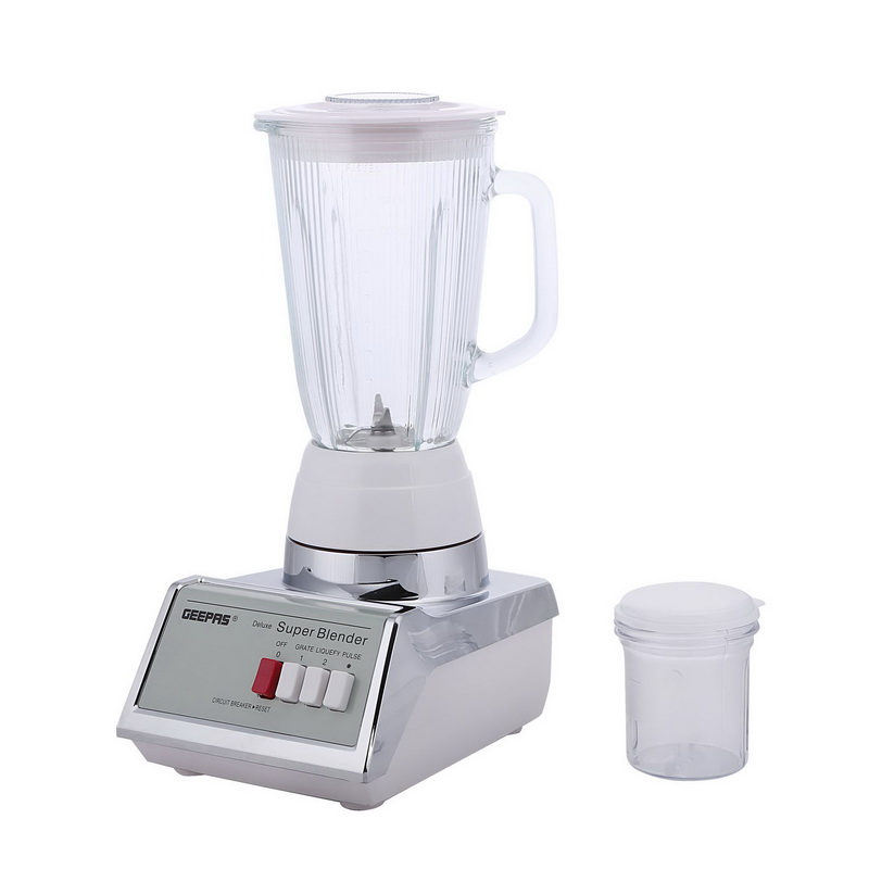 450W Stainless Steel Blender - 2 Speed Control, Overheat Protection, 1.4L Plastic jar, Sharp Blades & Mill & Chopping Blender, Anti-Slip Feet Design | 2 Years Warranty
