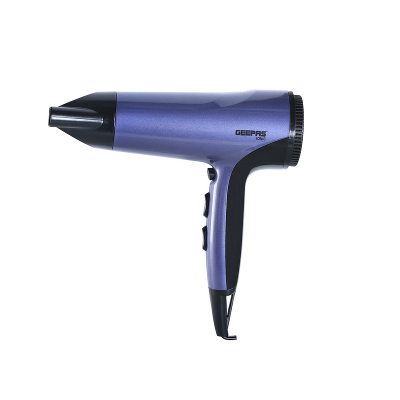 Hair Dryer 1800W - Portable Ionic Fast Drying Blow Dryer | 3 Heat & 2 Speed Settings, Cool Shot Settings | Removable Filter, Hanging Loop | Ideal for Short & Long Hairs | 2 Years Warranty
