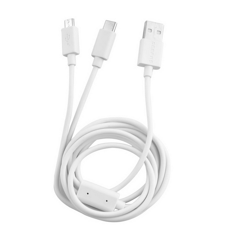 C-Type USB CABLE - Fast Charging Cable, Ideal for Pc, Samsung LG, Motorola, HTC, Nokia, Lexus, Huawei, Sony, GoPro & More | Perfect for Fast charging & Data Sharing