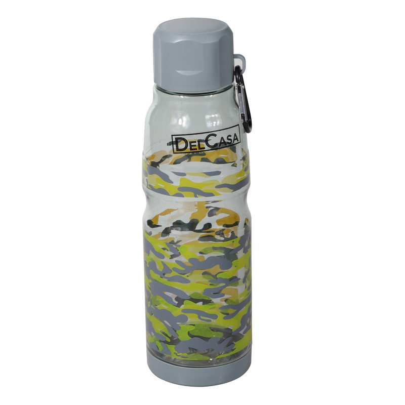 700ML Water Bottle - Portable Cap - Lead Free Water Bottle, Travel Flask | Air Tight & Leak Proof | Dishwasher Safe | Leak-Proof Lids | Ideal for Indoor & Outdoor