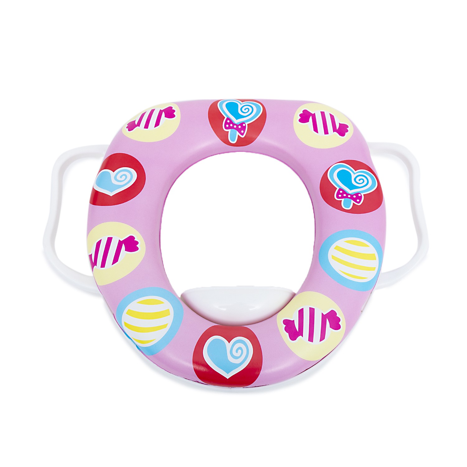 Baby Plus Baby Printed Potty Training Seat With Handle BPT1021