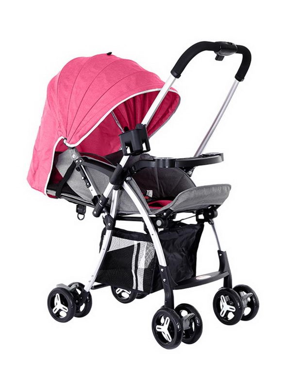 Baby Plus Pram Stroller Foldable And Sunshade Canopy
