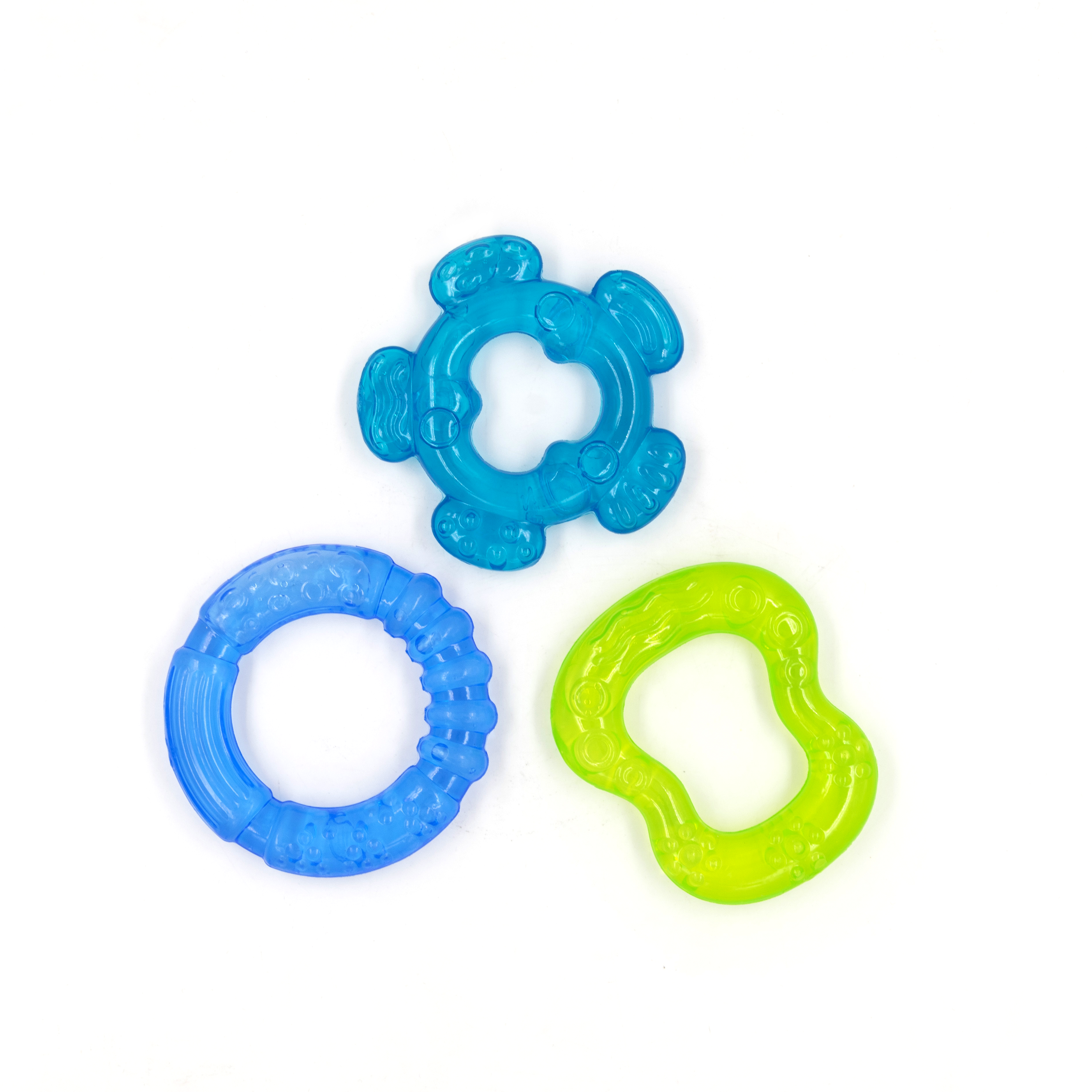 Baby Plus 3Piece Easy Grip Water Filled Teether Set 