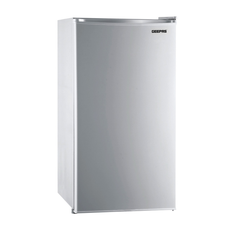 110L Single Door Refrigerator - Portable Low Noise Separate Chiller Compartment, Recessed Handle & Adjustable Thermostat | Ideal for Home, Medical Shops & More | 2 Years Warranty
