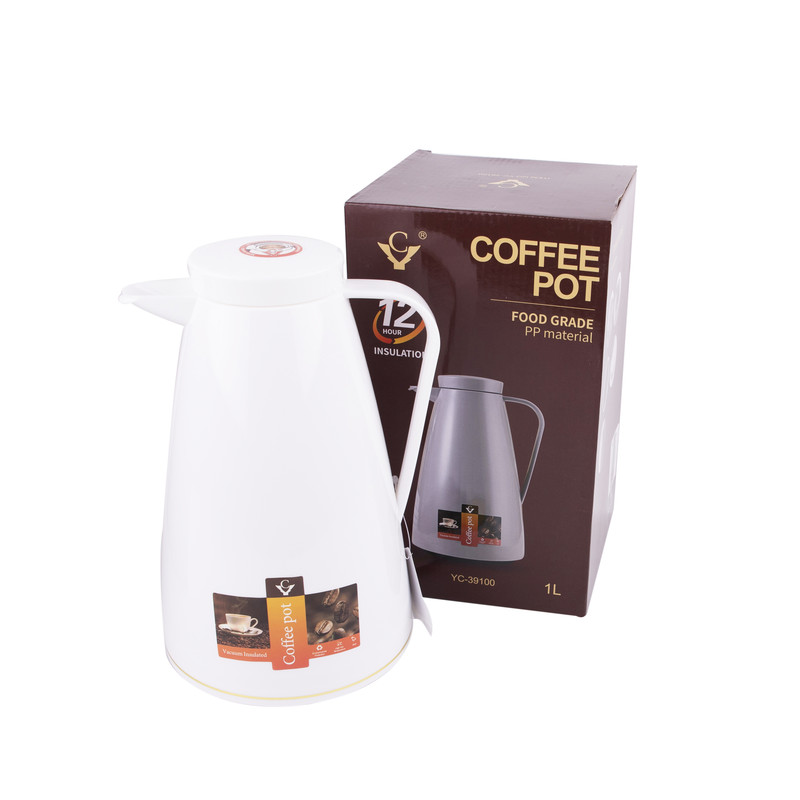 Day N Day Vacuum Flask with Double Wall Glass 1.5  Liter | Wide Mouth with Anti-Leakage Cap Double Walled Travel Mug 