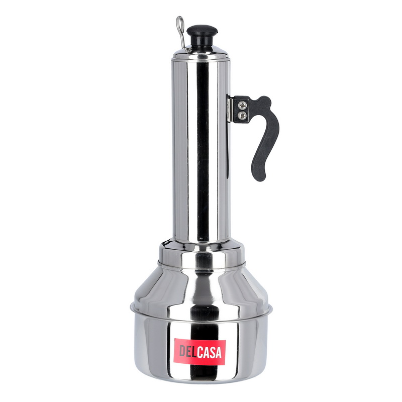 Delcasa DC1516 Stainless Steel Puttu Maker with Pot - Stainless Steel Food Grade Material | Dishwasher Safe, Bakelite Knob & Sturdy Handle | Stainless Steel Stick | Compatible With Hot Plate, Halogen,