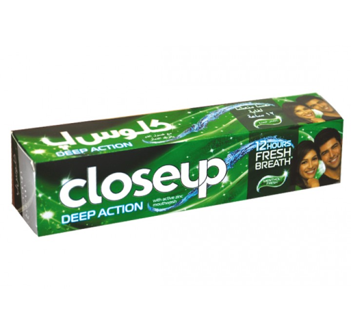 Close Up Tooth Paste Menthol Green 120ml