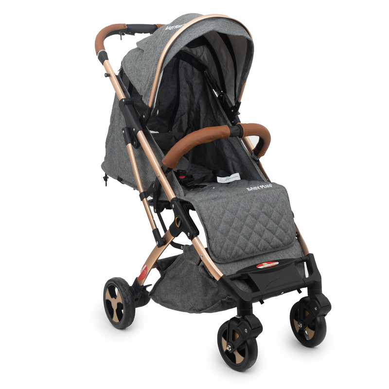 Babyplus|StanderdStroller|Foldable Baby Stroller with Swivel Wheels