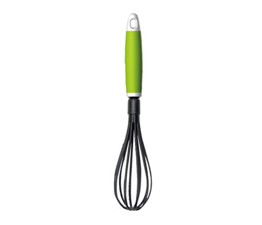 Royalford RF6314 Nylon Balloon Whisk with Plastic Handle - Egg Frother, Milk Beater, Kitchen Utensil for Blending Whisking Beating Mixing Whipping & Stirring - 10 inch