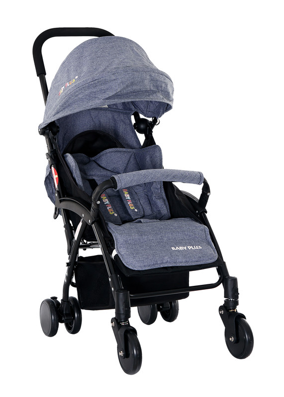 Baby Plus Bp8307 Blue Stroller Cum Pram