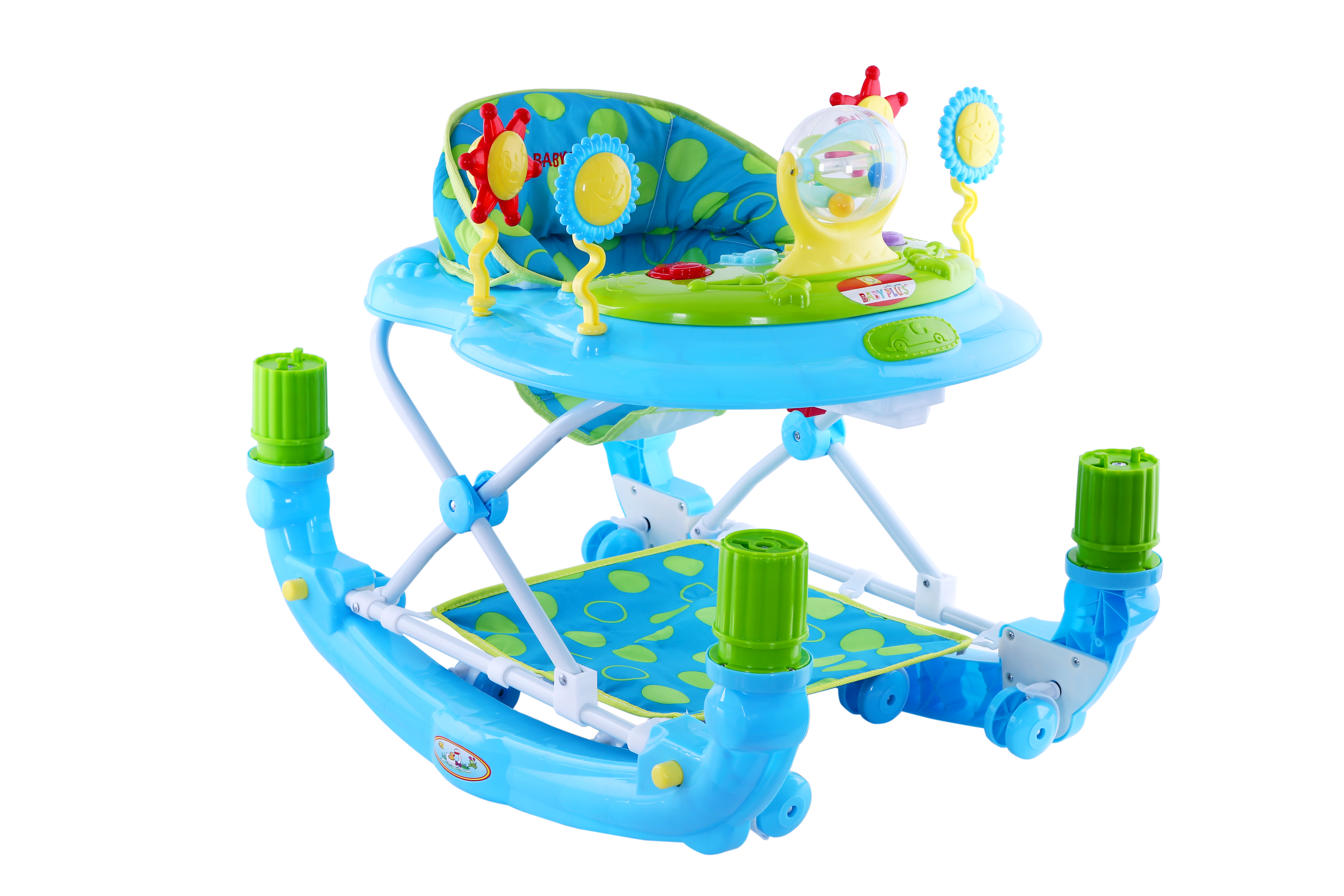 Baby Plus Baby Walker - Walker Cum Rocker - Walkers, Kids Walker