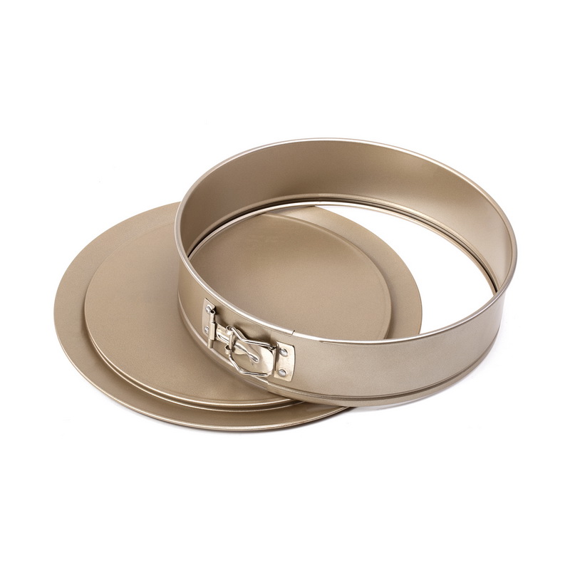 Royalford RF8797 Non-Stick Spring Form Cake Tin - Large Round Baking Pan 26x6.8 cm - Premium Baking Trays for Multilayer Cake - Loose Bottom Cake Bakeware for Soft Spongecakes and Cheesecakes