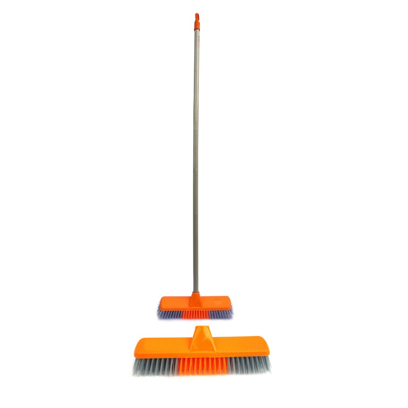 Broom with PVC Coated Wooden Handle - Indoor Sweeping Broom Brush - The Perfect Indoor Sweeping Kitchen Floor Brush Broom for Your House