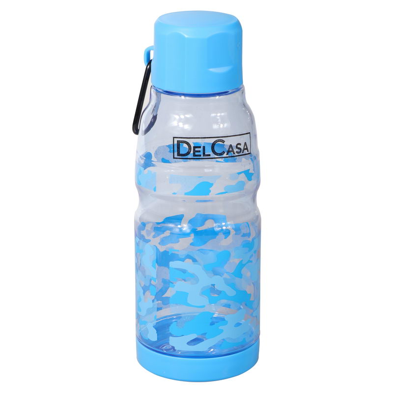 500ML Water Bottle - Portable Cap - Lead Free Water Bottle, Travel Flask | Air Tight & Leak Proof | Dishwasher Safe | Leak-Proof Lids | Ideal for Indoor & Outdoor