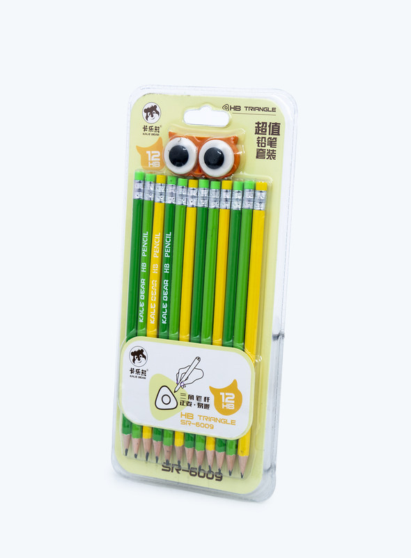 Day N Day-12 PC HB PENCIL SET WTH ERASER