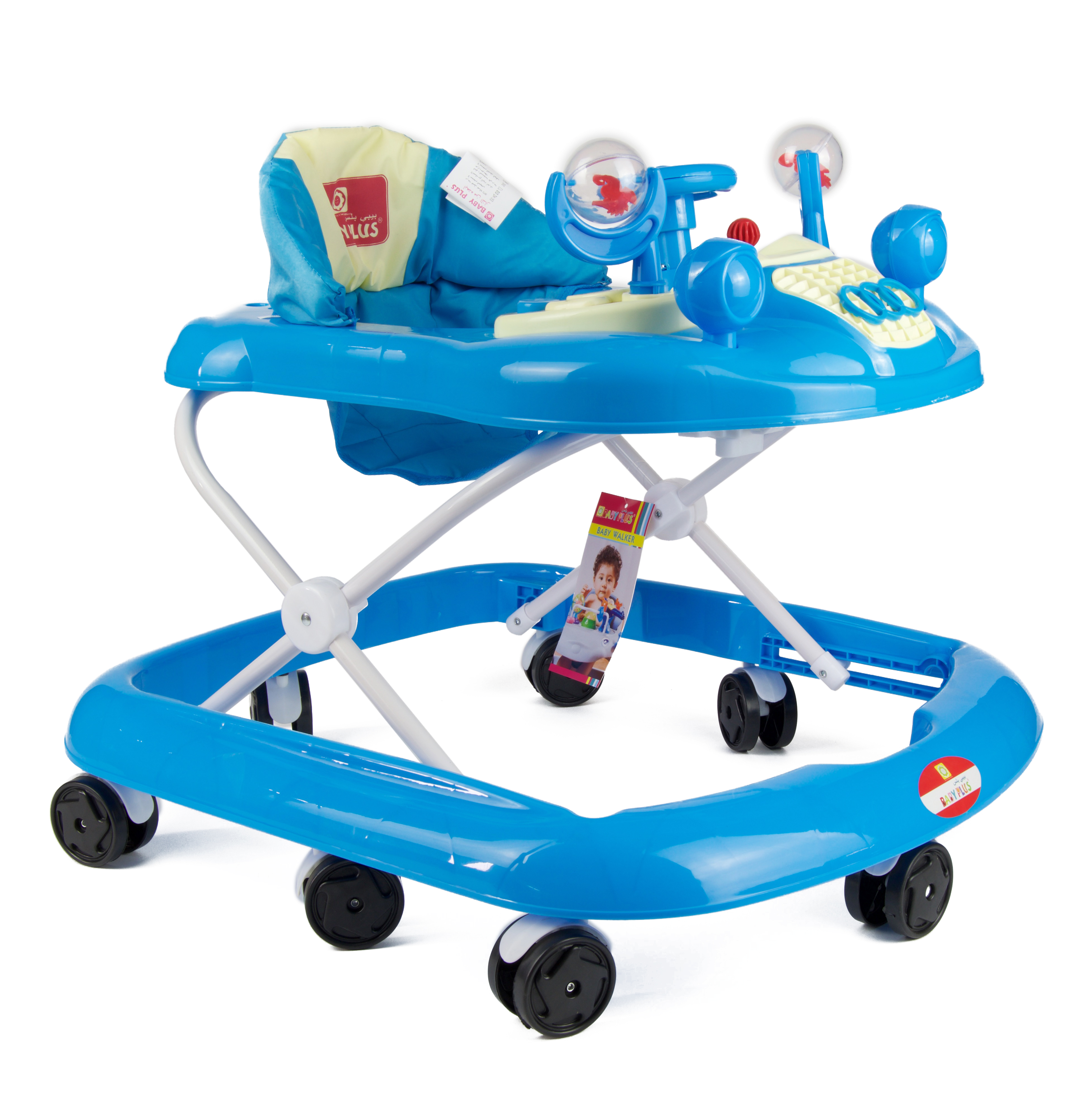 Baby Plus Car Shape Musical Baby Walker 