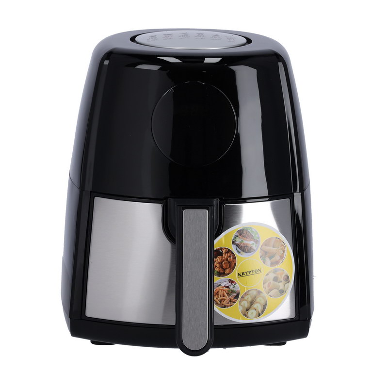 Krypton KNAF6227 1500W Digital Air Fryer 3.5L- Hot Air Circulation Technology for Oil Free Low Fat Dry Fry Cooking Healthy Food - Non-Stick Basket, Dishwasher Safe, Overheat Protection | 2 Years Warra