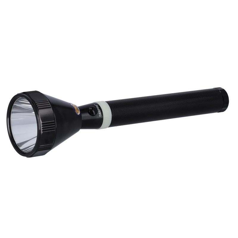 2500mAh Rechargeable LED Flashlight - Hyper Bright CREE LED Torch |2000 Meter Distance Portable Torch High Beam | Battery Indicator | Pocket Flashlight for Camping Bicycle Hiking & More