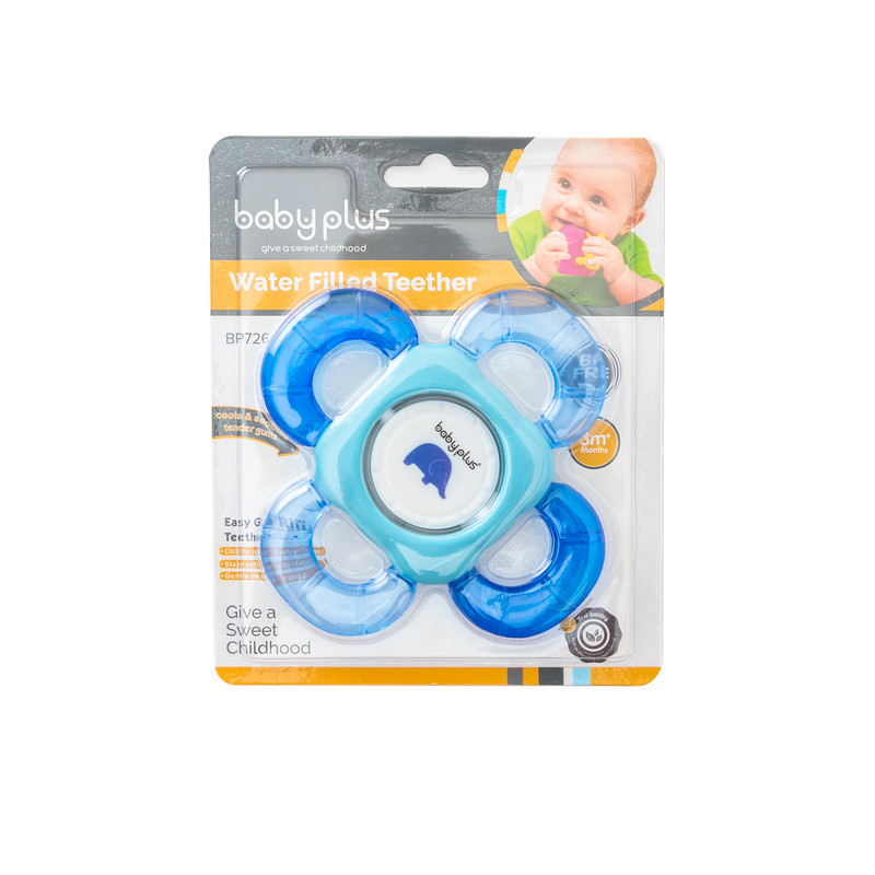 Baby Plus Water Filled  Easy Grip Ring Teether Bpa free