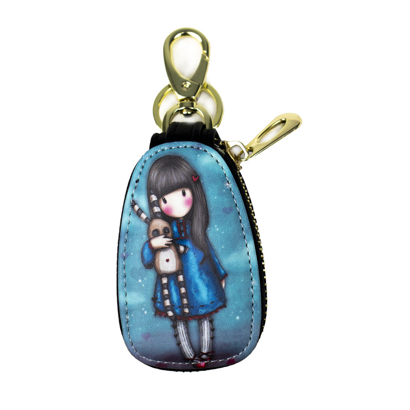 Day N Day Car Key Chain with Leather Case
