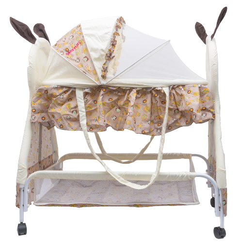 Baby Plus Swing Cradle With Removable Mosquito Net 