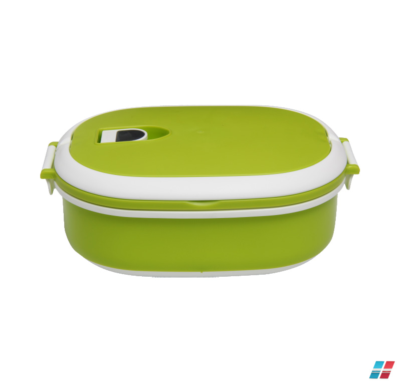 Royalford RF7012 1050ML Lunch Box - Leak Proof & Airtight Lid Rectangular Food Storage Container - High Quality Stainless Steel Inner, Durable, Non-Toxic - Dishwasher, Freezer & Microwave Safe