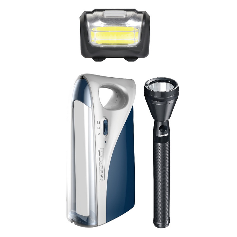 Rechargeable LED Lantern and Flash Light Combo