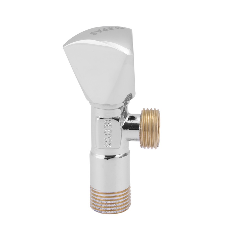 Angle Valve - Towel Rail Radiator | Polished Chrome | Water Pressure 0.2Mpa to 0.8Mpa | Ideal Hot & Cold Water | 1 Year Warranty