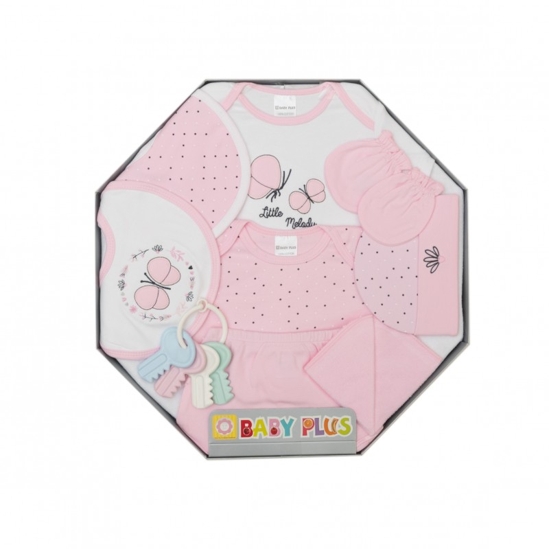 BABY PLUS BABY GIRL 11 PCS GIFT SET