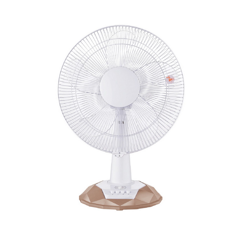 Geepas GF9616 16-Inch Table Fan | 3 Speed Settings with Oscillating/Rotating and Static Feature | Electric Portable Desktop Cooling Fan for Desk Home or Office Use | 2 Year Warranty