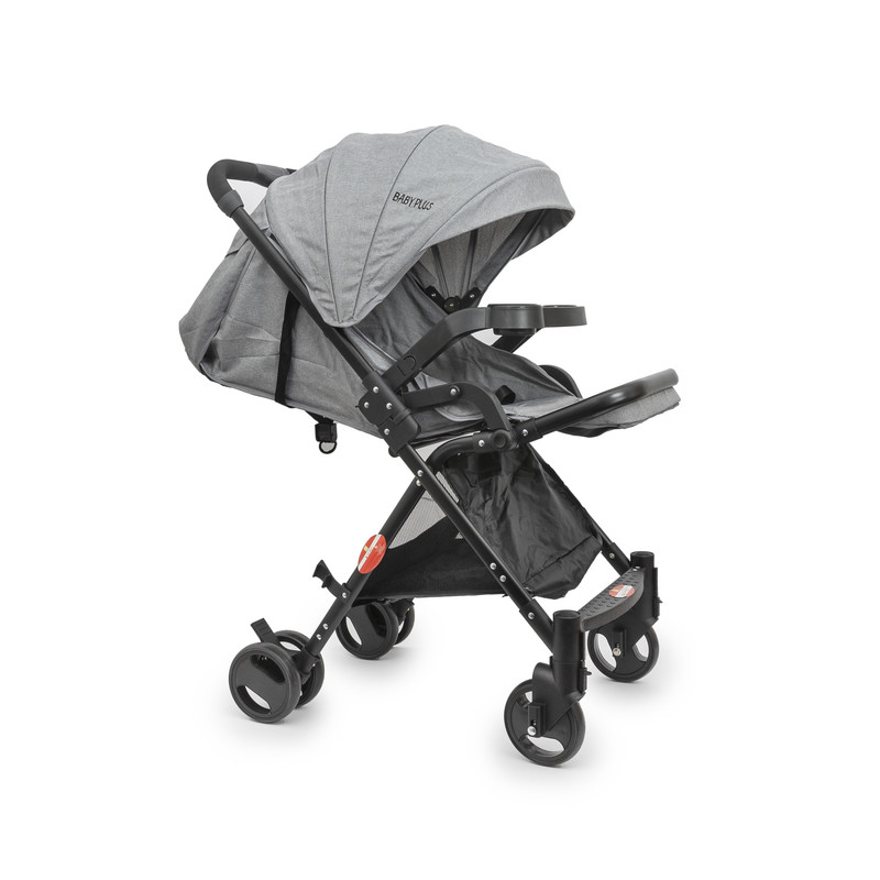 Baby Plus Baby Stroller  Greyblack 0-2 Years