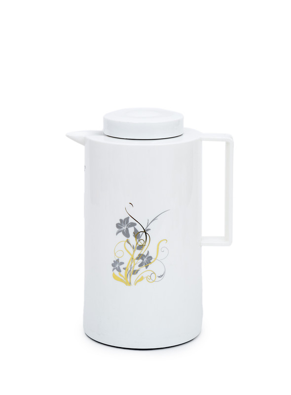 Day N Day Vacuum Flask with Double Wall Glass 1.5  Liter | Wide Mouth with Anti-Leakage Cap Double Walled Travel Mug 