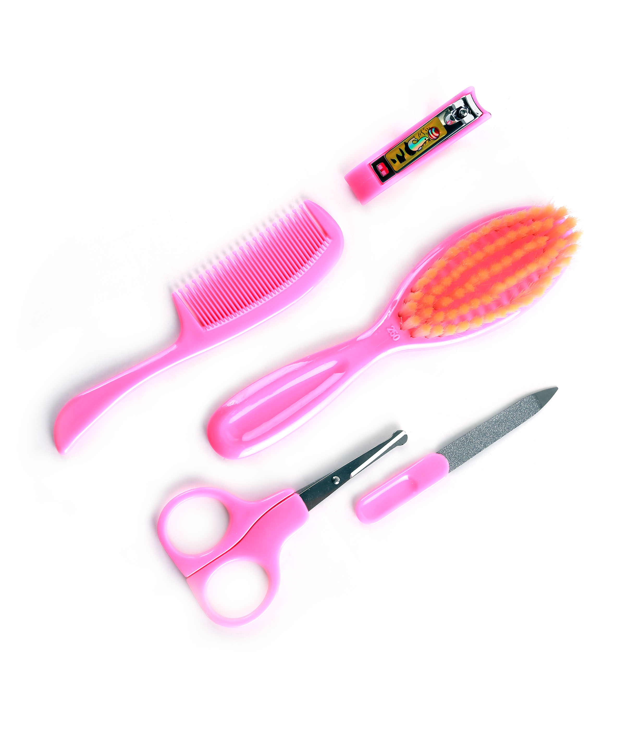 Baby Plus 5Piece Hair Brush Grooming Set