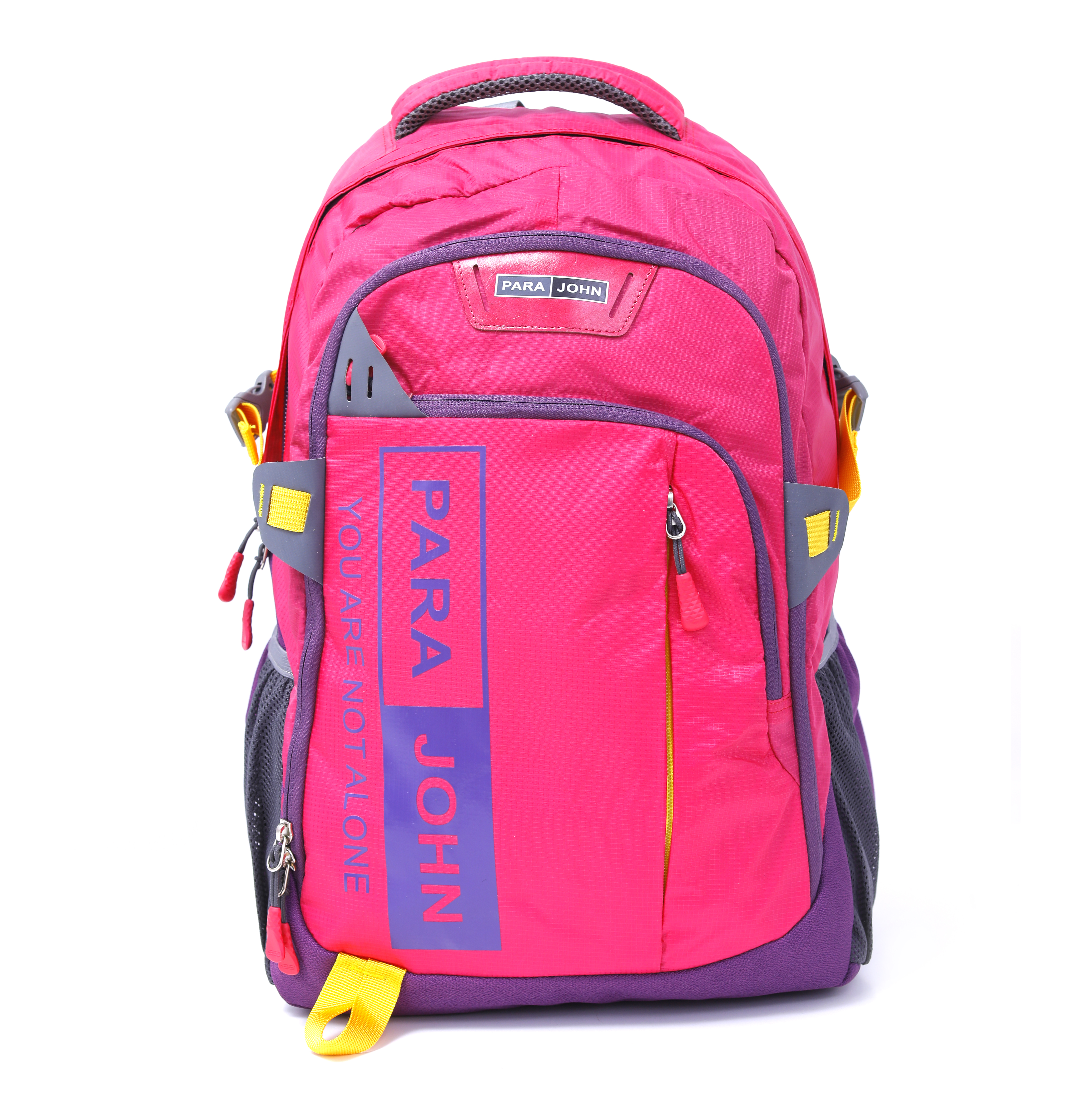 8 Backpack, 19'' Rucksack - Travel Laptop Backpack/Rucksack - Hiking Travel Camping Backpack - Business Travel Laptop Backpack - College School Computer Rucksack Bag for Men/Women - Pink