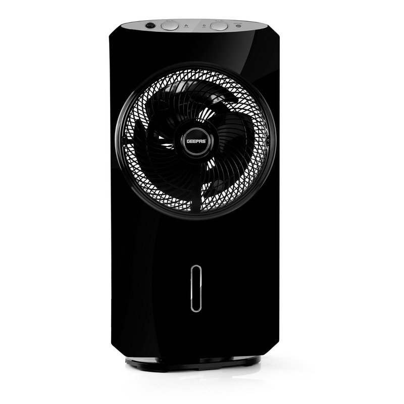 1.6L Air Cooler - Personal Space Cooler for Desktop Portable Mini Evaporator Air Cooler | 45 Degree Swinging Blades | Misting Fan Air Conditioner for Room, Office, Kitchen and More