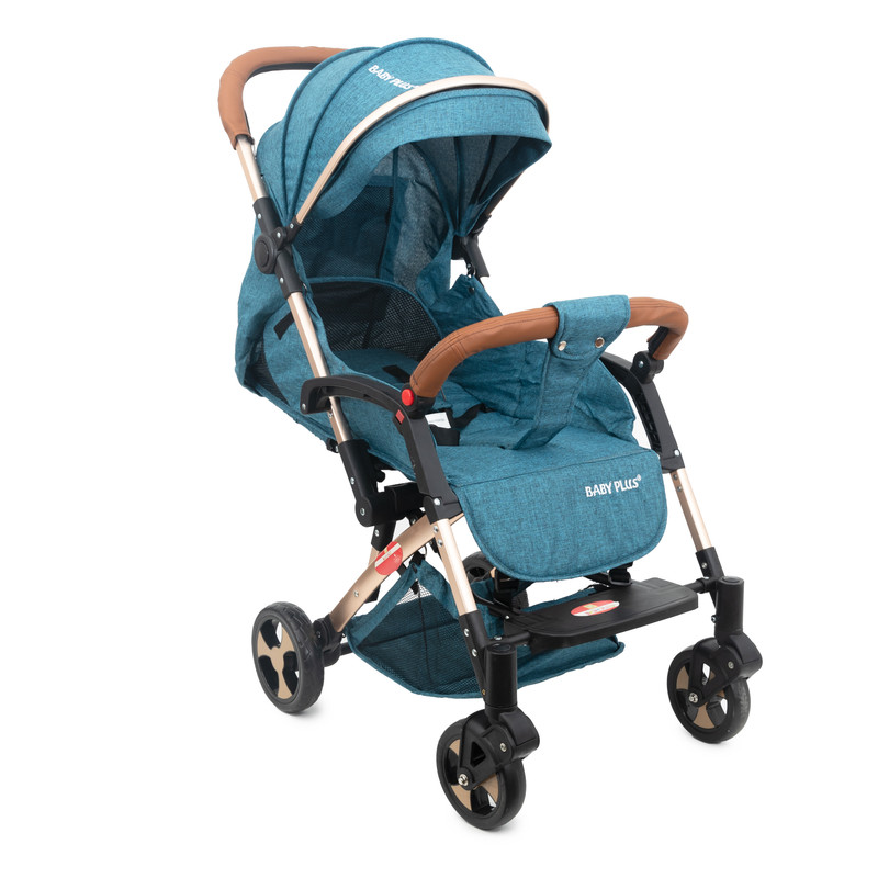 Babyplus|StanderdStroller|Foldable Baby Stroller with Swivel Wheels