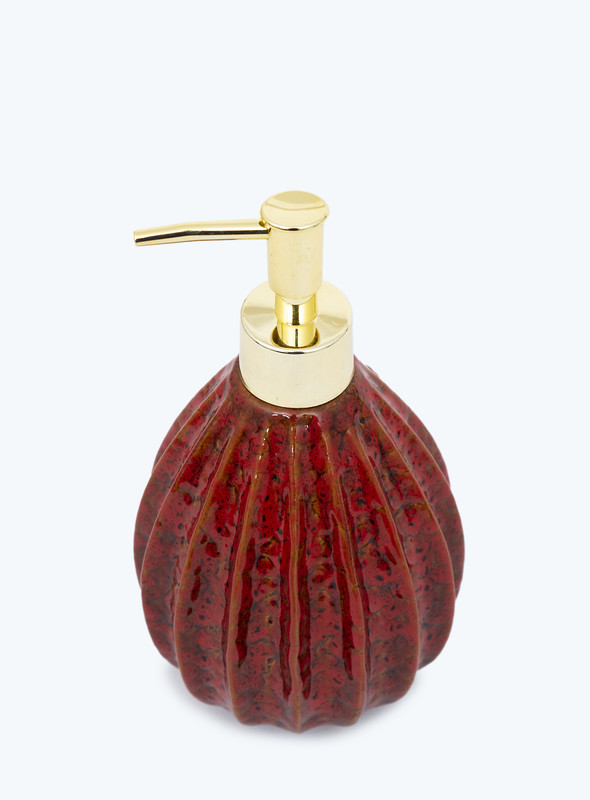 DAY N DAY –Spanish home Marble lotion dispenser Red 500 ml