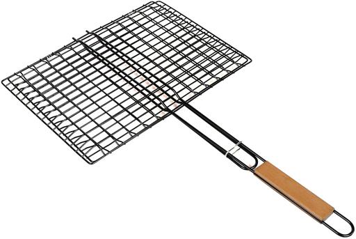 BBQ Grill - Companion Ultimate Rectangular-Shaped Grilling Basket | Removable Handle | Perfect for Grilling Vegetables, Fishes, Shrimp, Chops, Chicken Wings & More