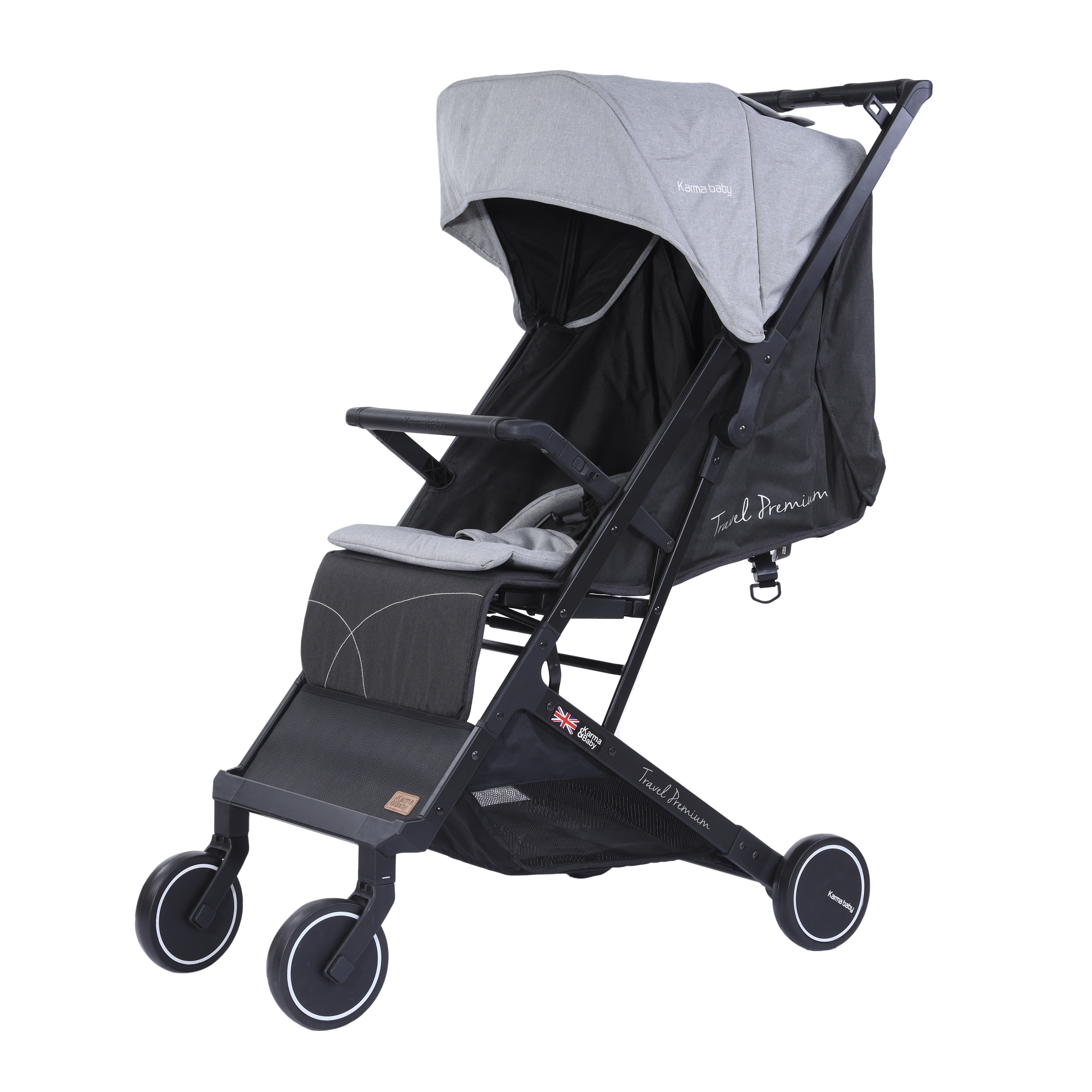Baby Plus Single Stroller  Greyblack 