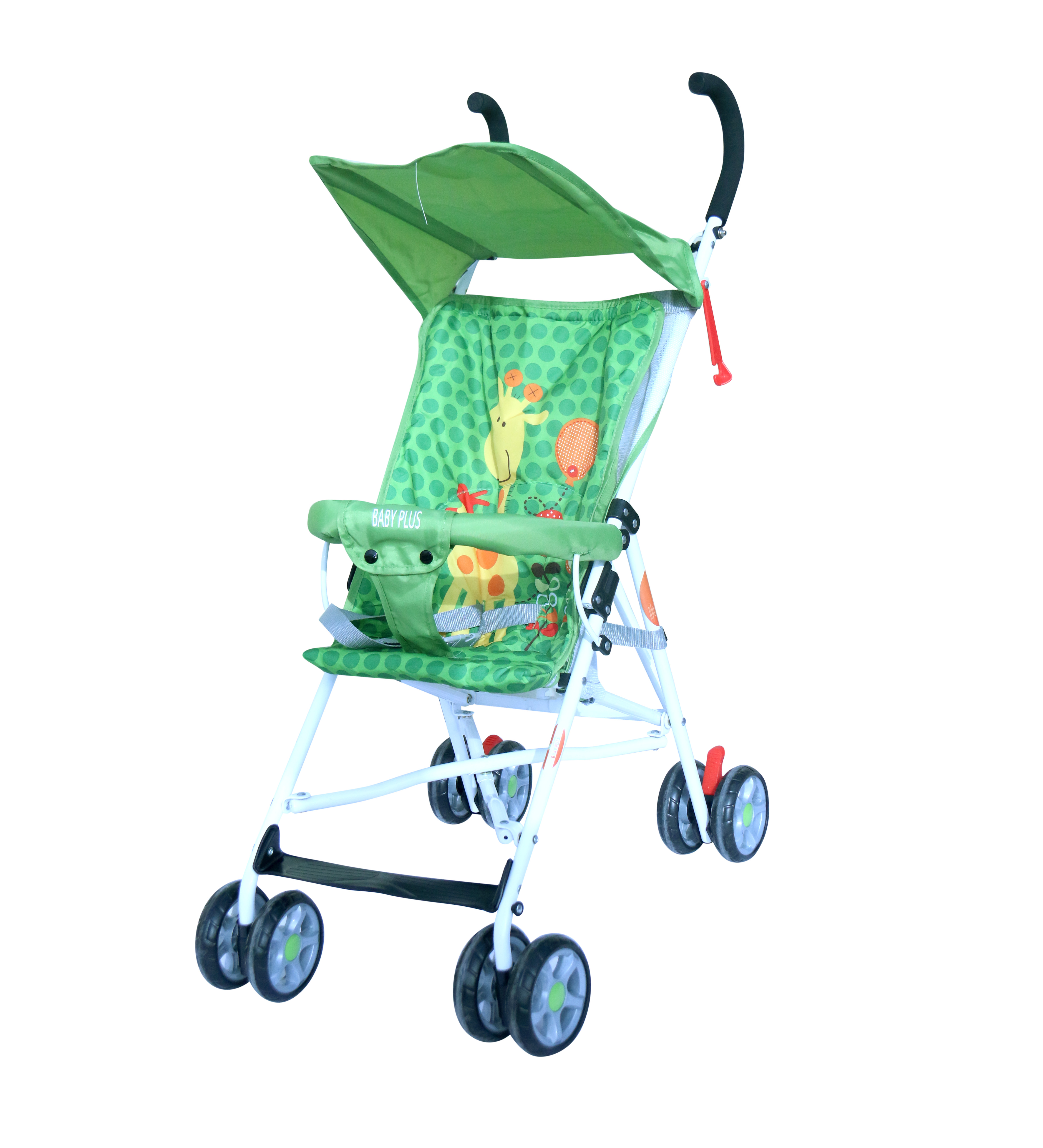 Baby Plus Single Printed Stroller  Multicolour 