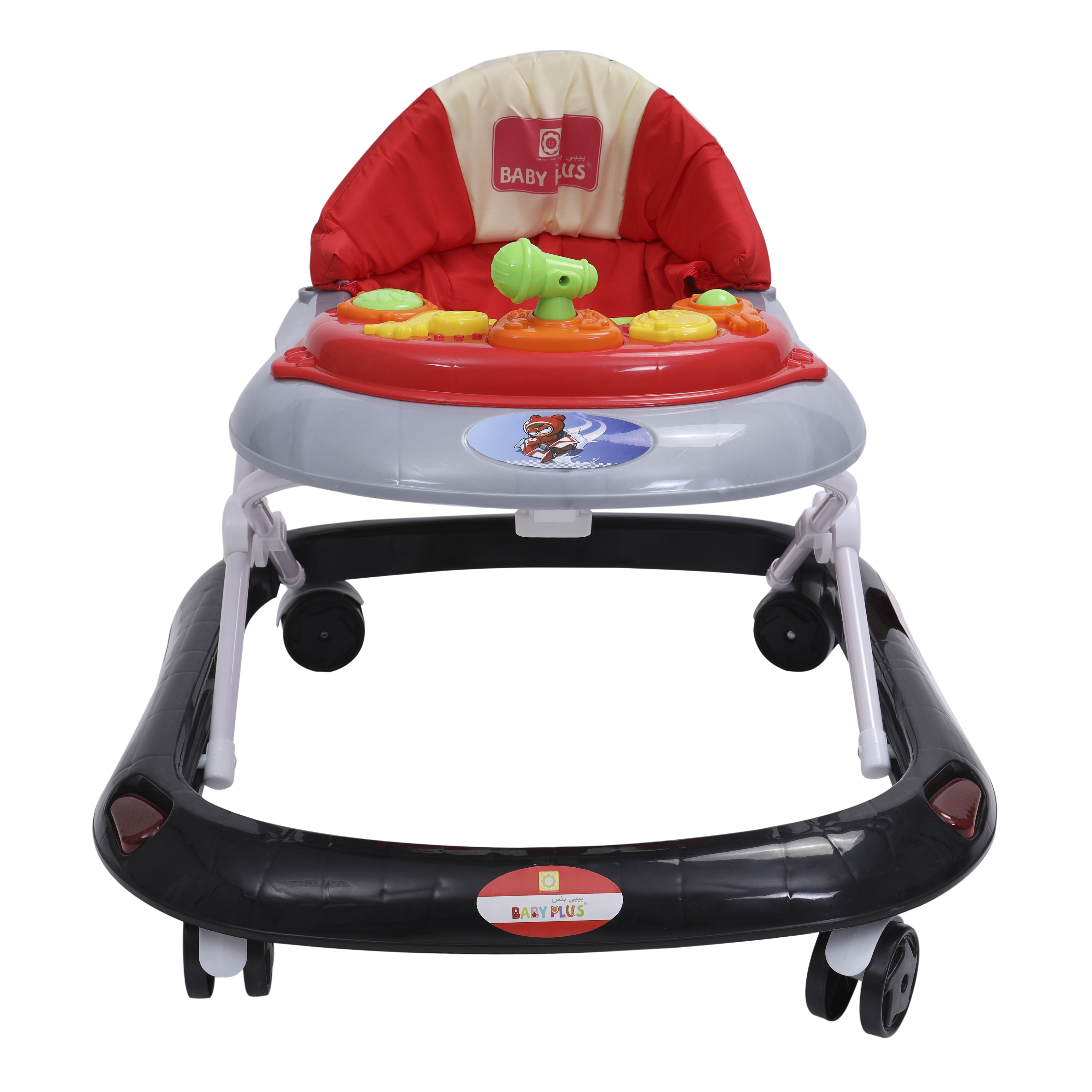 Baby Plus Antirollover Baby Walker 