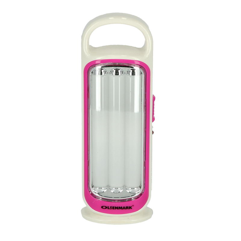 LED Rechargeable Emergency Lantern, 42 Pcs LED - Lead-Acid Battery - Mobile Charging Point - Portable - Lightweight - Carry Handle