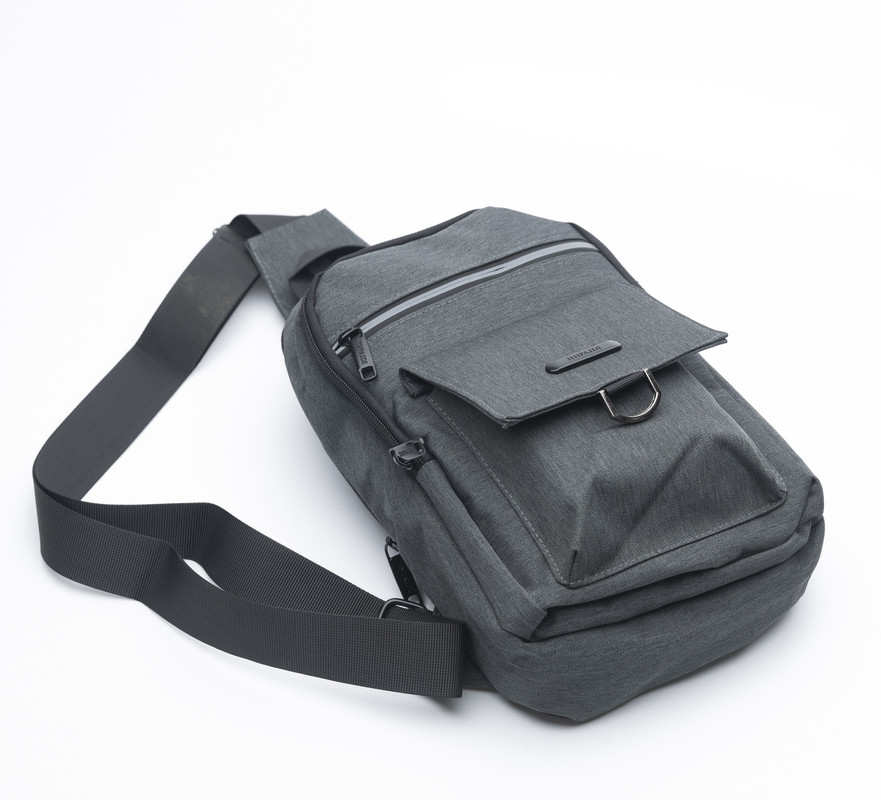 Day N Day Unisex Bags Canvas Sling Shoulder Bag Chest Bag Solid Colored Sports Outdoor Canvas Bag Messenger With usb holder