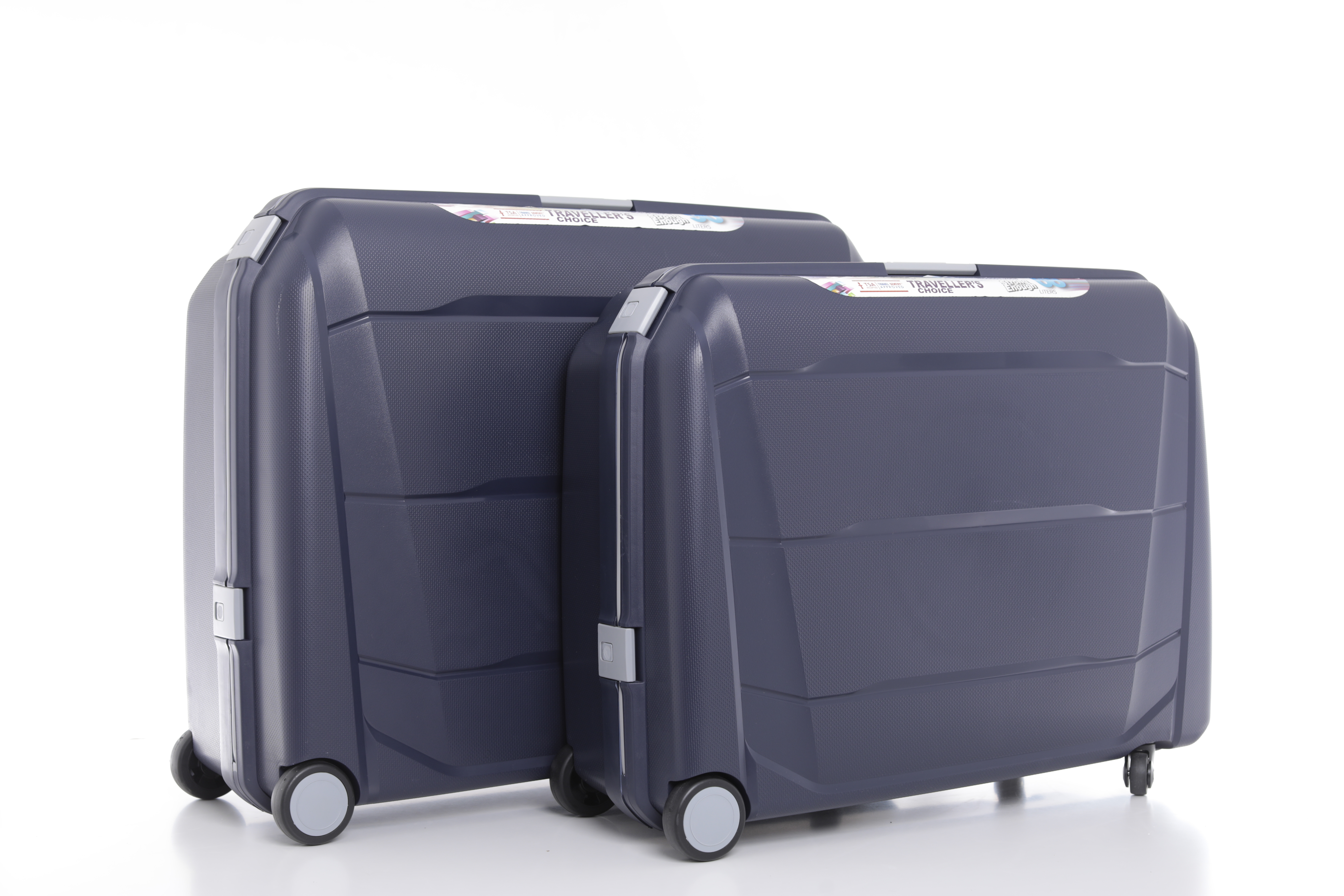 Parajohn Travel Luggage Suitcase Set of 2 - Cabin Size Roller Travel Suitcase - Ultra Stylish Carry Handle with 4 Soundless Smooth Wheels - Portable Weekend Overnight Travel Holdall Handbag