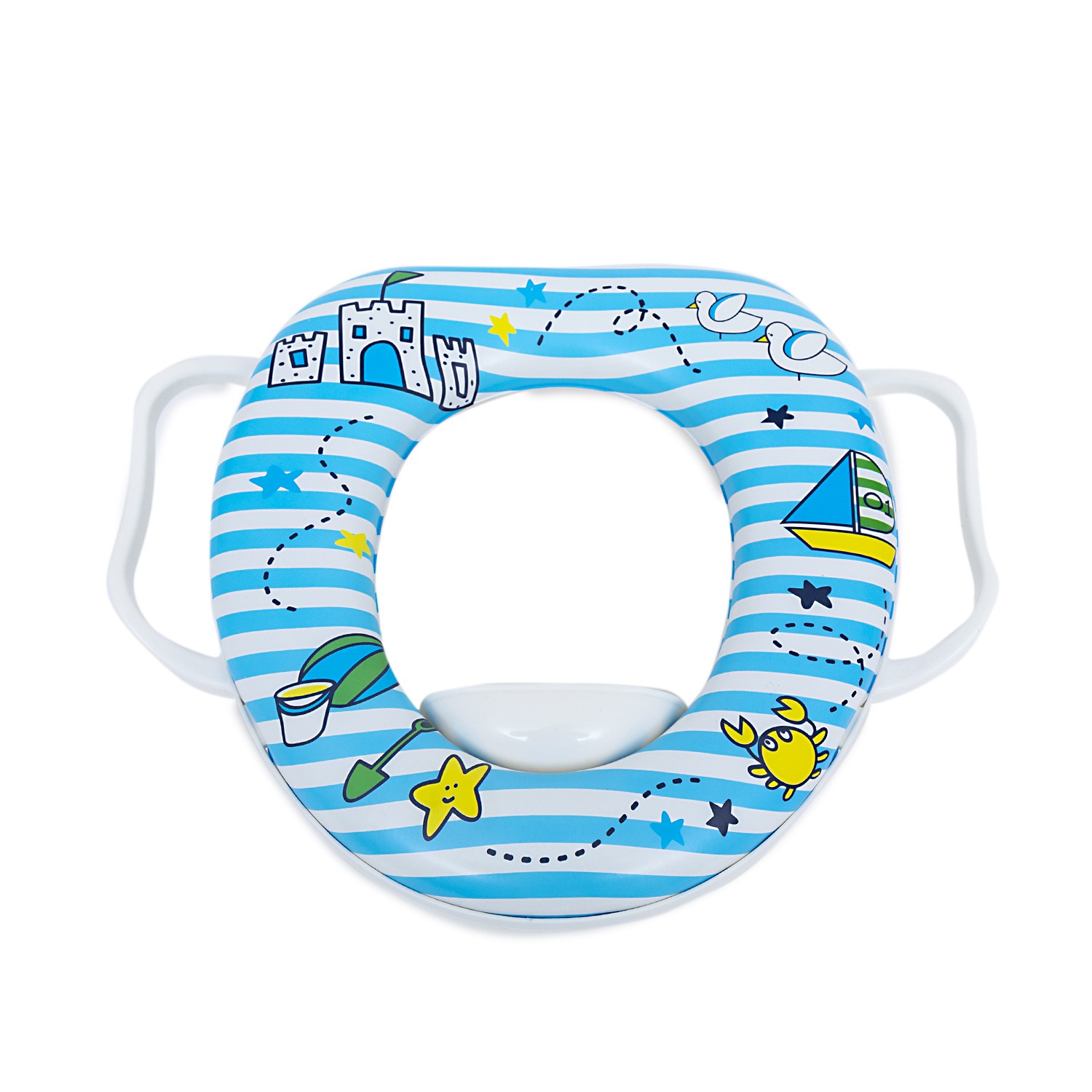 Baby Plus Baby Printed Potty Training Seat With Handle BPT1021